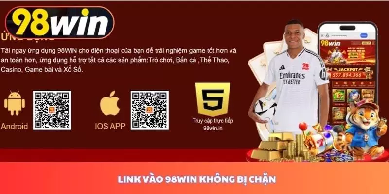 Tìm kiếm link vào 98win không bị chặn như thế nào