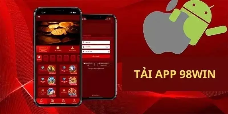 Tải ứng dụng mobile để truy cập khi 98win bị chặn